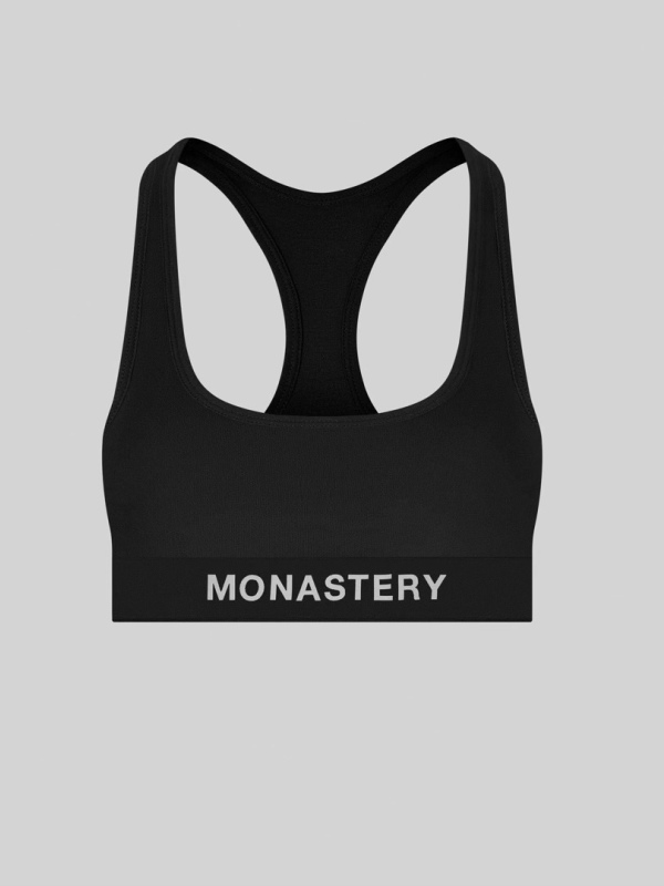 Black Sports Bra - Medium