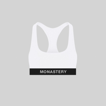 White Sports Bra - Meium