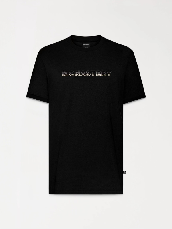 Black Shirt Gradient Text